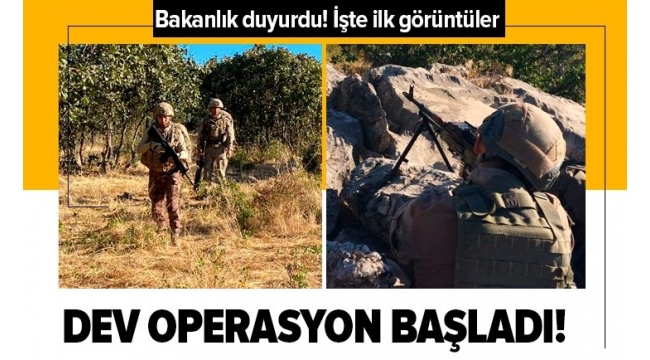 Bakanlık duyurdu! Diyarbakır'da Yıldırım-7 Lice Narko-Terör Operasyonu başlatıldı.