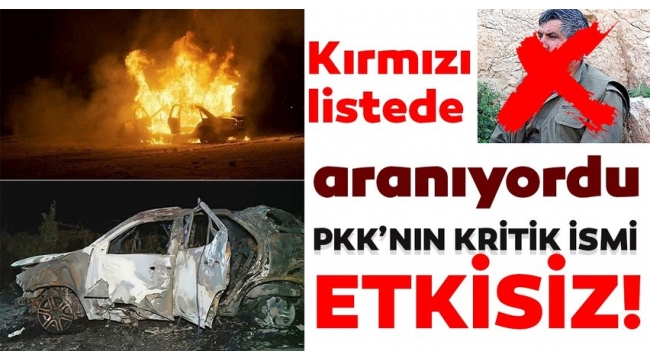 Son dakika: PKK'nın sözde Hakurk Eyalet sorumlusu Murat Kalko etkisiz hale getirildi.