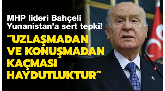 Son dakika: MHP Genel Başkanı Devlet Bahçeli: 2023'te Cumhurbaşkanı adayımız sayın Erdoğan'dır.