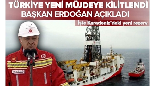 SON DAKİKA... Başkan Erdoğan Zonguldak'ta müjdeyi verdi: Doğal Gaz rezervimiz 405 milyar metreküp oldu.