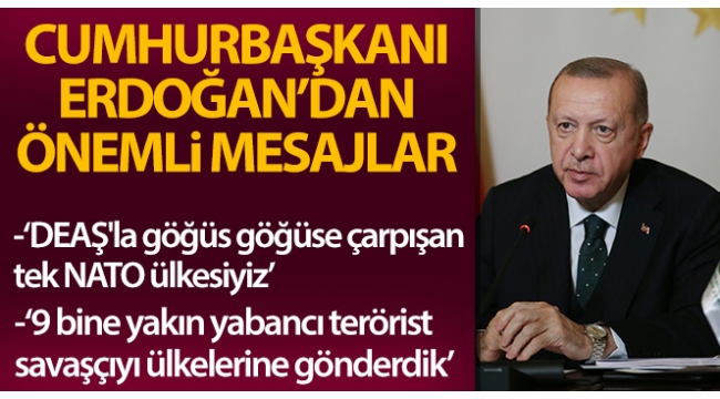 Başkan Erdoğan: Reformlar bahane edilerek yeni bir fitne ateşi yakılmaya çalışılıyor.