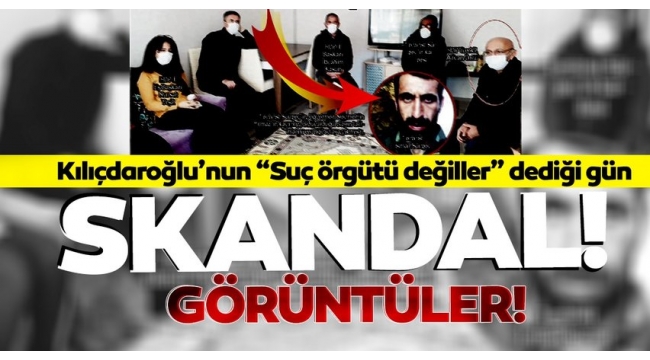Son dakika haberi: Kılıçdaroğlu'nun 'Suç örgütü değiller' dediği gün skandal görüntü ortaya çıktı!.