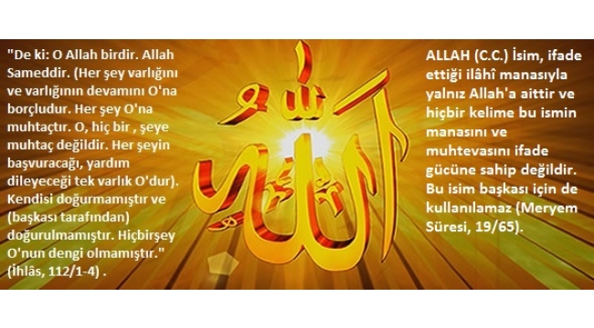 ALLAH (C.C.)