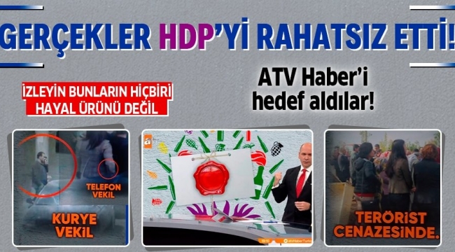 ATV'den HDP'ye ders niteliğinde yanıt! O skandalları unutturmadı....