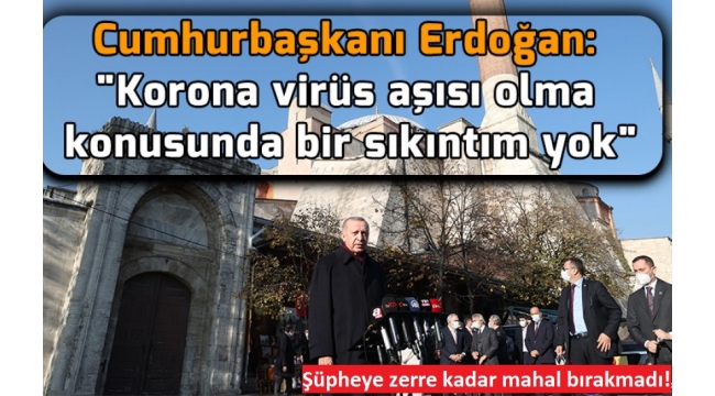 Başkan Recep Tayyip Erdoğan'dan aşı açıklaması: "Örnek olmak için bu adımı atmamız gerekiyor".