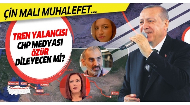 Başkan Recep Tayyip Erdoğan'ın bahsettiği muhalif medyanın tren yalancıları! CHP ve HDP yandaşları özür dileyecek mi?