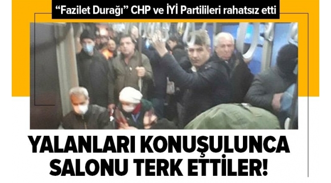 İBB Başkanı Ekrem İmamoğlu'nun Fazilet durağı yalanından rahatsız olan CHP ve İYİ Parti'liler İBB Meclisi'ni terk etti!
