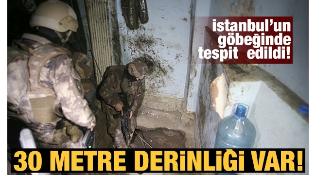 Uyuşturucu operasyonu! İstanbul'un göbeğinde bulundu! 30 metrelik tünel! İki girişi var....