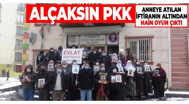 Diyarbakır HDP İl Başkanlığı önünde annelerin nöbeti 505 gündür devam ediyor! PKK iftiralara başladı 