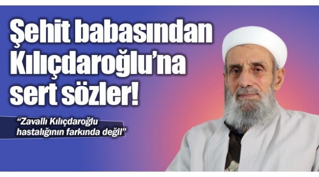 Şehit Kaymakam Muhammet Fatih Safitürk'ün babası Asım Safitürk'ten Kılıçdaroğlu'na 'militan' tepkisi: Bu söylemi hazmedemiyorum 