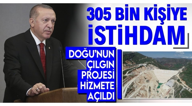 Son dakika haberi: Başkan Erdoğan dev projeleri hizmete açtı! Dikkat çeken kuraklık mesajı... 