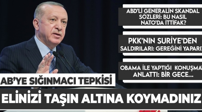 Başkan Recep Tayyip Erdoğan'dan AB'ye mülteci eleştirisi! Avrupa'ya sığınan 10 binlerce çocuğun nerede olduğu bilinmiyor.