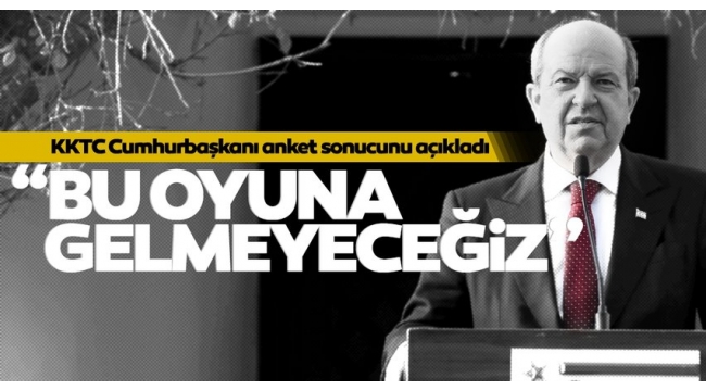 KKTC Cumhurbaşkanı Ersin Tatar "tuzak" deyip uyardı: Türkiye buradan çekilirse...