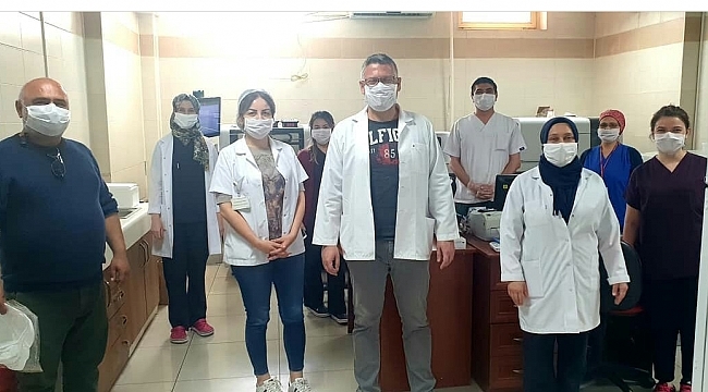 14 Mart Tıp Bayramı münasebetiyle. Covit-19 pandemi salğını döneminin örnek Sağlık Merkezi Turgutlu Devlet Hastanesi 