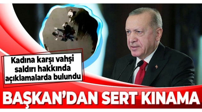 Başkan Recep Tayyip Erdoğan'dan kadına şiddet açıklaması! İnsanlık suçu olarak gördüğüm kadına şiddeti en sert şekilde kınıyorum 