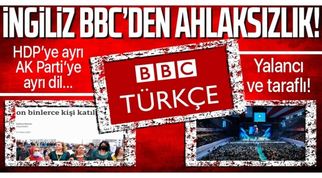 BBC Türkçe yalan haberlerine devam ediyor! AK Parti üzerinden algı operasyonuna girişti 