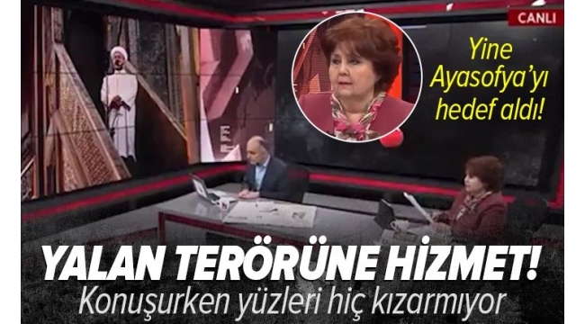 Halk TV sunucusu Ayşenur Arslan ve ekonomist Emin Çapa yalan terörüne hizmet ediyor 