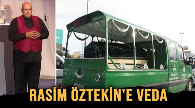 Rasim Öztekin'e veda... Usta oyuncu son yolculuğuna uğurlandı