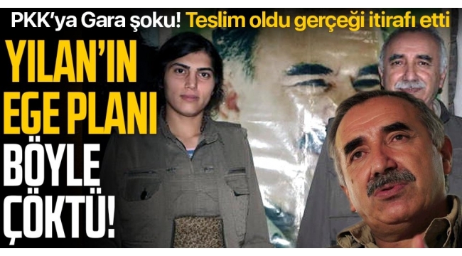 Son dakika | Karayılan'a yeni şok: PKK'nın Gara'daki kritik ismi teslim oldu 