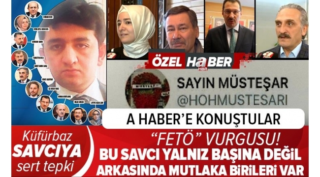 Twitter'dan devlet büyüklerine hakaret eden cumhuriyet savcısı Özcan Muhammed Gündüz'e siyasilerden tepki: Tam bir FETÖ metodu 