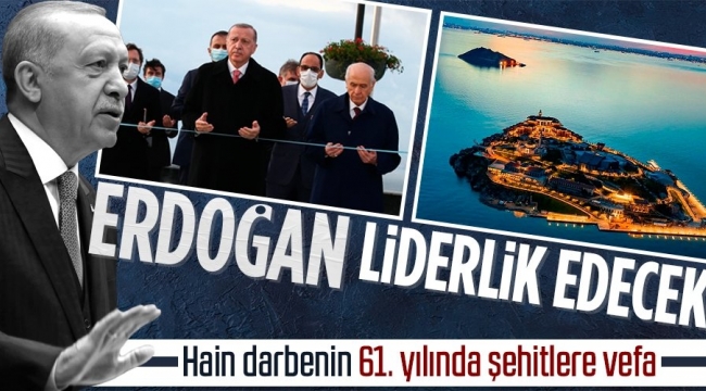 Başkan Recep Tayyip Erdoğan'dan Demokrasi şehitlerine vefa! 