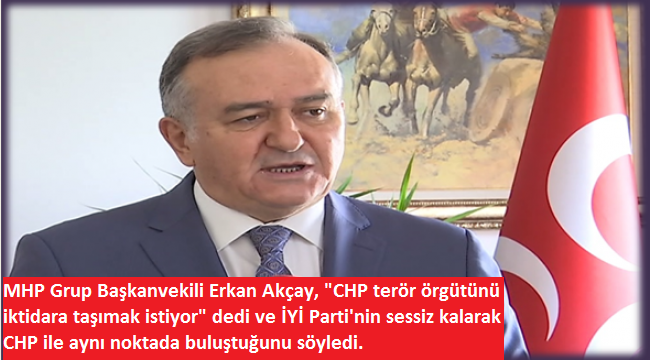 CHP'li Dursun Çiçek'in "HDP'ye Bakanlık" itirafına MHP'den tepki: CHP terörü iktidara taşımak istiyor 