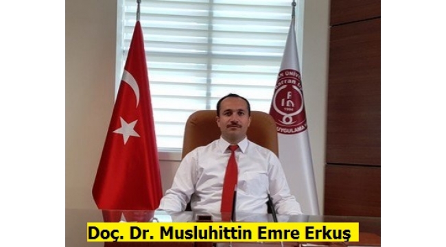  Doç. Dr.Musluhittin  Emre Erkuş Manisa il sağlık müdürlüğüne, atandı 