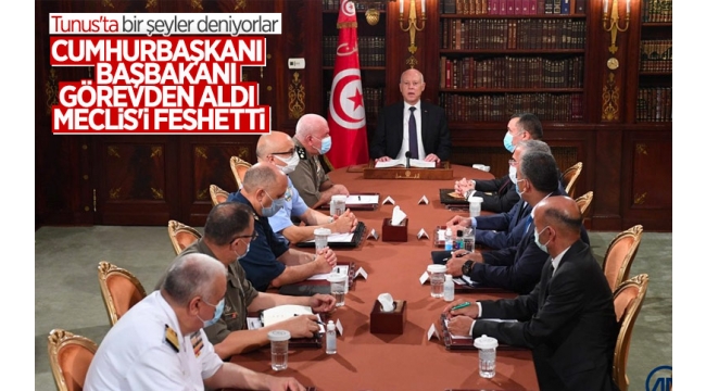 Son dakika: Tunus'ta darbe girişimi! Cumhurbaşkanı askerle birlikte darbe yaptı! 