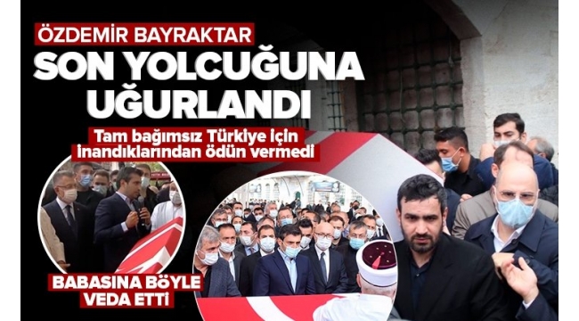 Özdemir Bayraktar son yolculuğuna uğurlandı! Sevenleri Fatih Camii'ne akın etti 