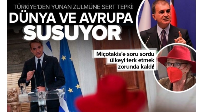 Basın Toplantısında Miçotokis'i Soruları İle Köşeye Sıkıştıran Hollandalı Gazeteci Yunanistan'ı Terk Etmek Zorunda Kaldı