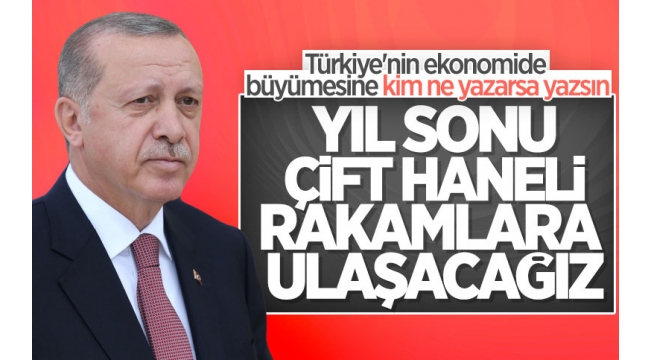 Cumhurbaşkanı Erdoğan: Türkiye'yi üretim, ihracat, yatırım ve istihdam temelleri üzerinde yükseltmeyi sürdüreceğiz 
