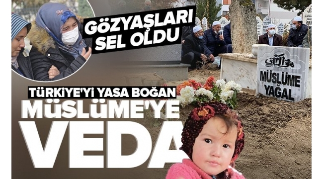 Türkiye'yi yasa boğan Müslüme Yağal son yolculuğuna uğurlandı! Gözyaşları sel oldu.