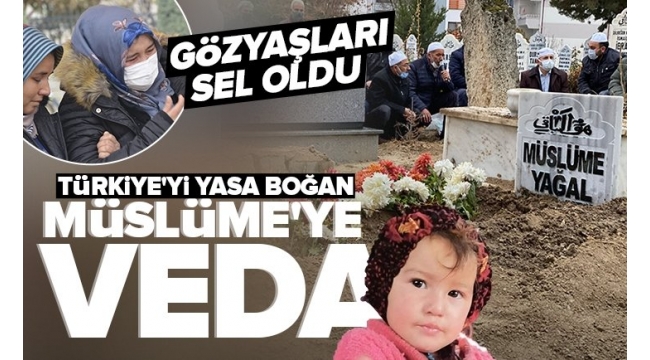 Türkiye'yi yasa boğan Müslüme Yağal son yolculuğuna uğurlandı! Gözyaşları sel oldu. 