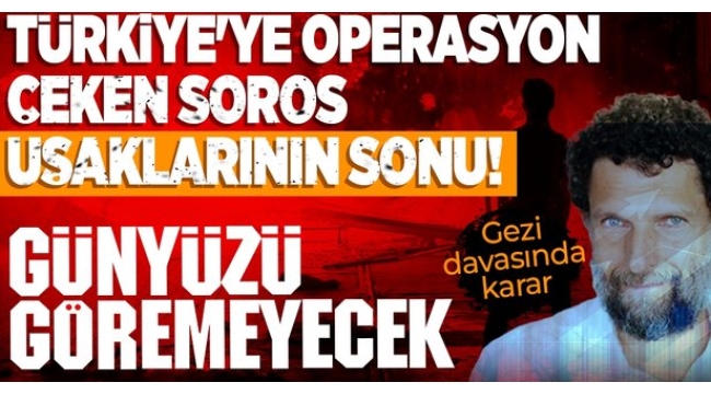 Gezi Parkı davasında karar: Osman Kavala'ya ağırlaştırılmış müebbet hapis cezası 