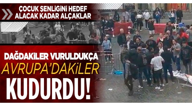 İsviçre'de terör örgütü PKK yandaşları, Türk vatandaşlarına saldırdı 