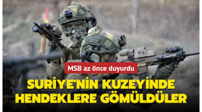 Suriye'nin kuzeyinde 12 PKK/YPG'li terörist etkisiz hâle getirildi