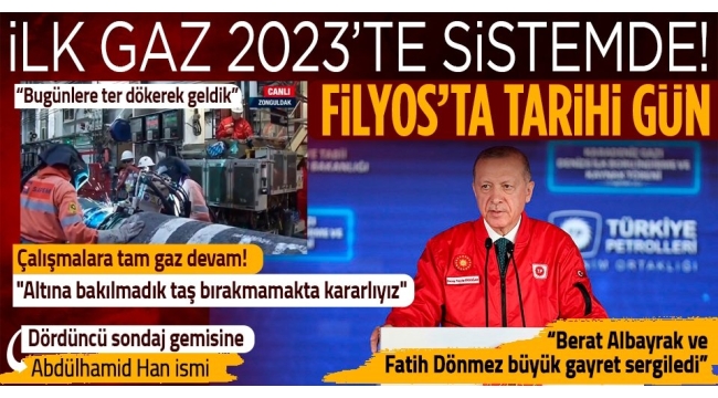 Başkan Erdoğan: Karadeniz gazı, 2023'ten itibaren evlerde kullanılacak 