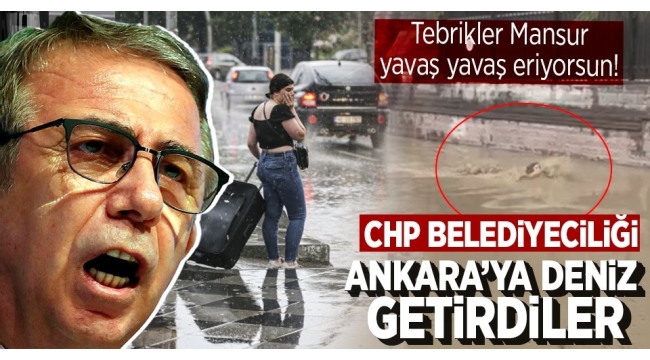 Son dakika | Ankara sular altında! Etkili sağanak yerini doluya bıraktı: Sokaklar dereye döndü, araçlar suya gömüldü 