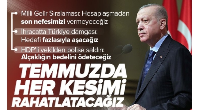 Son dakika: Başkan Erdoğan'dan Türkiye İhracatçılar Meclisi 29. Olağan Genel Kurulu'nda önemli açıklamalar