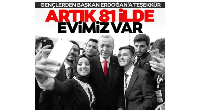 Bu yaz gençlere güzel geçecek! Ücretsiz konaklama için Başkan Erdoğan'a teşekkür 