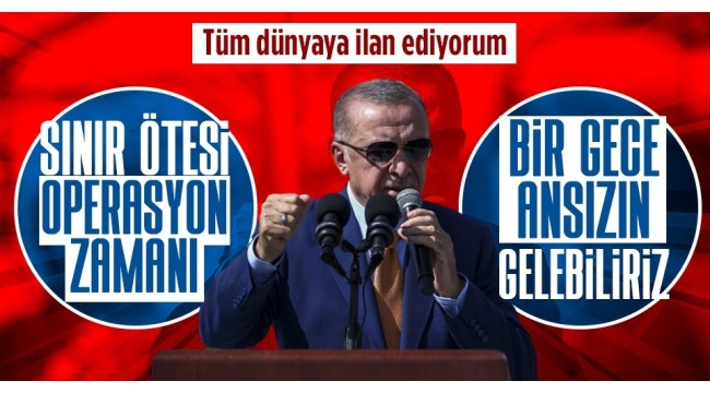 Malazgirt'in 951. yılı kutlamaları! Başkan Recep Tayyip Erdoğan'dan önemli açıklamalar | Sınır ötesine operasyon sinyali 