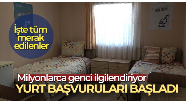 Son dakika... Bakan Kasapoğlu'ndan yurt başvurularıyla ilgili açıklama