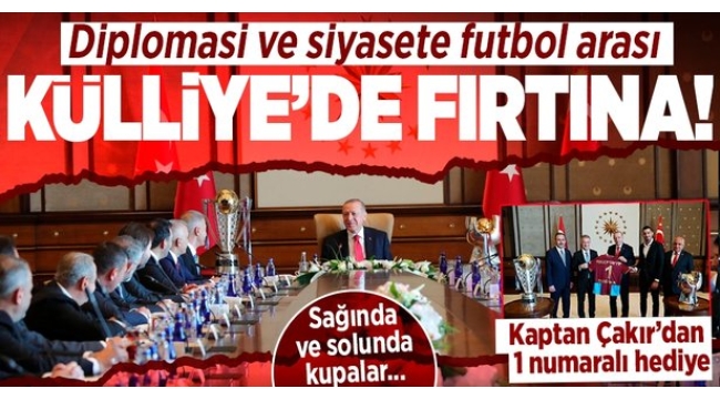 Son dakika Trabzonspor haberleri: Şampiyonlar Külliye'de! Başkan Recep Tayyip Erdoğan'dan Devler Ligi sözleri 
