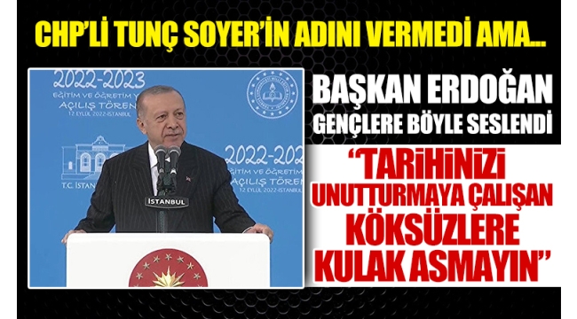 Başkan Erdoğan: Her yıl bütçeden en büyük payı eğitime tahsis ettik 