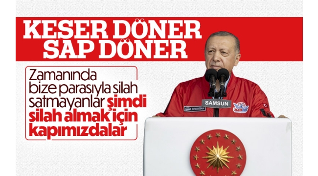 Başkan Recep Tayyip Erdoğan'dan AK Parti Samsun Genişletilmiş İl Danışma Meclisi Toplantısı'nda önemli açıklamalar 