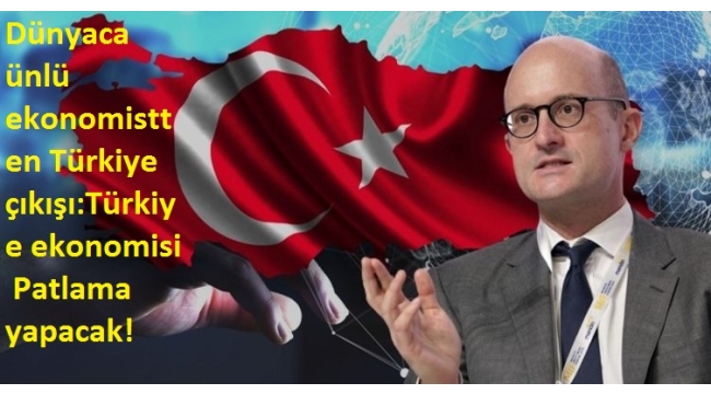 Dünyaca ünlü ekonomist Robin Brooks grafikle açıkladı: Türkiye ekonomisi patlama yapacak! 