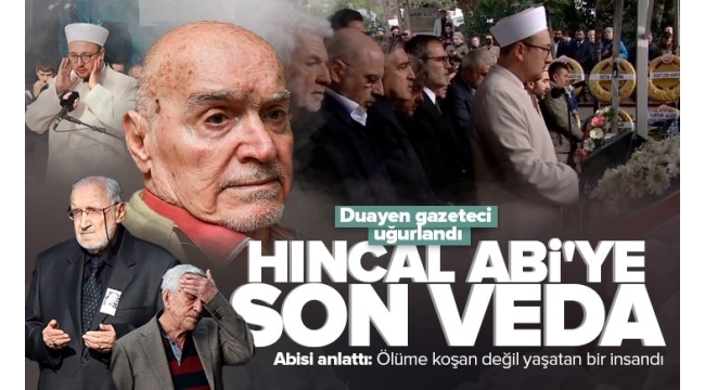 Hıncal Uluç 83 yaşında hayatını kaybetti! Turkuvaz Medya önünde tören düzenlendi! Ağabeyinden duygulandıran sözler 
