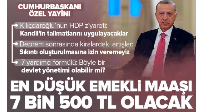 Cumhurbaşkanı Erdoğan: HDP en başından beri yedinci ortaktı, masanın altından üstüne çıktı 