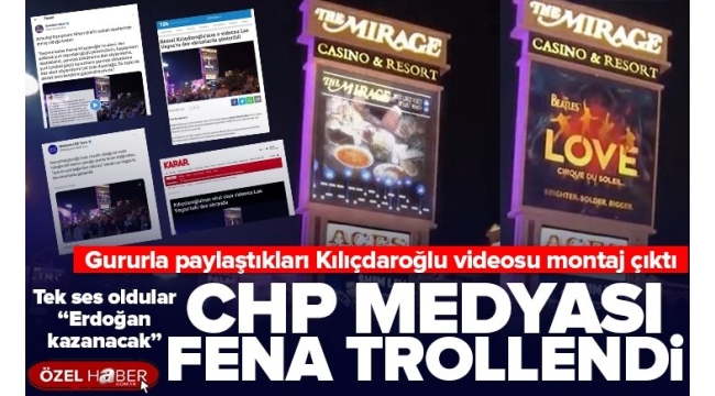 Kılıçdaroğlu'nun 'Las Vegas görüntüleri' sahte çıktı: CHP medyası bildiğiniz gibi 
