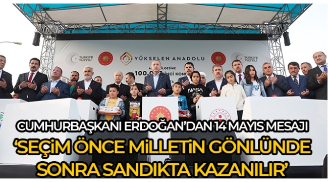 Başkan Erdoğan'dan 7'li koalisyona çok sert sözler: Seçim kirli pazarlıklarla kazanılmıyor 